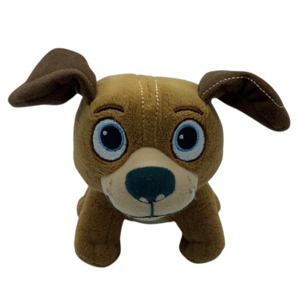 Disney Doc McStuffins 6” FINDO Brown Puppy Dog Soft Stuffed Plush Just Play - Picture 1 of 6